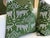 Asian Schumacher Woodland Leopard Velvet in Emerald 22" Down-Filled Pillows - a Pair For Sale - Image 3 of 5