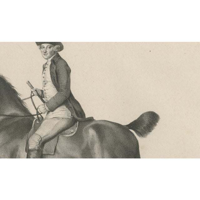 Maxim Gauci, Regency Horse & Rider Portrait, Lithograph, 1840 For Sale - Image 7 of 10
