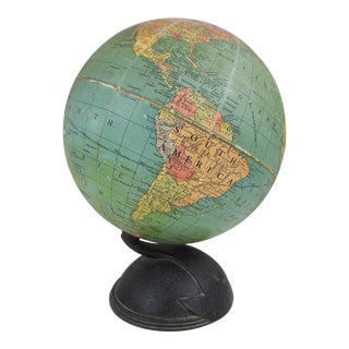 Vintage 1930s Replogle 7 In. Big Dipper World Globe For Sale