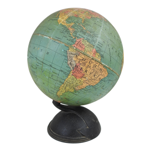 Vintage 1930s Replogle 7 In. Big Dipper World Globe