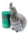 Slate Gray 1970s Tonalá Mexico "El Palomar" Ceramic Quail Figurine by Ken Edwards For Sale - Image 8 of 11