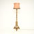 Beige Antique Victorian Gilt Wood Floor Lamp, 1890s For Sale - Image 8 of 8