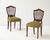 1950's Shell Back Italian Mohogany Dining Chairs Set of 6 For Sale - Image 9 of 13