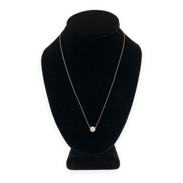 A vintage example of one of Elsa Peretti's most enduring designs — the Diamonds by the Yard solitaire pendant. A 0.90ct...