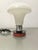 Space Age White Glass Table Lamp, 1970s, in Very Good conditions. Designed 1970 to 1979 European Plug (up to 250V).The...