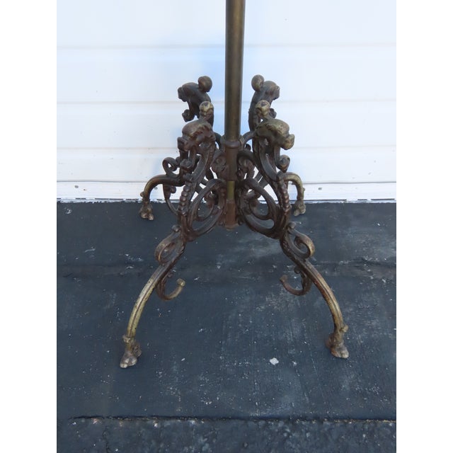 Late 19th Century Victorian Late 1800s Tall Coat Hat Rack Umbrella Stand 6629 For Sale - Image 5 of 18