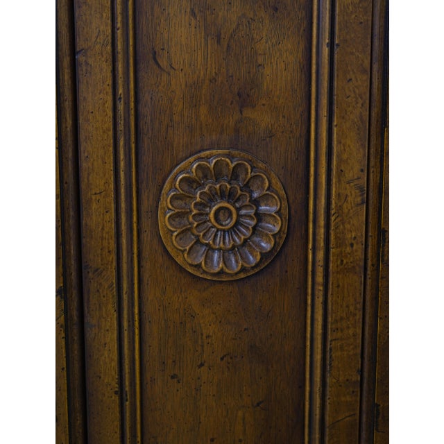 Henredon Country French Large Secretary Desk For Sale - Image 12 of 18