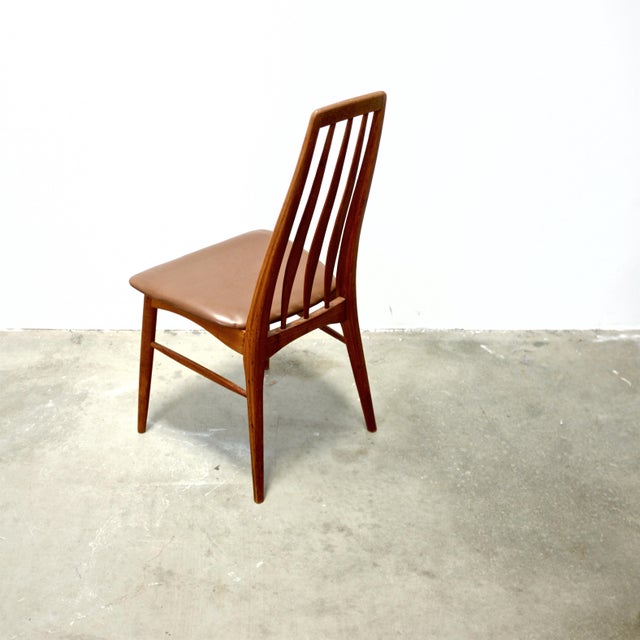 Koefoed Hornslet “Eva” Set of 4 Teak Dining Chairs For Sale - Image 15 of 17