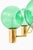 Ceiling Lamp with Hand-Blown Green Glass Globe from Hans-Agne Jakobsson, 1960s For Sale - Image 3 of 11