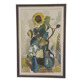 Alex Öberg, Still Rhythm, 1970s, Oil on Canvas, Framed For Sale