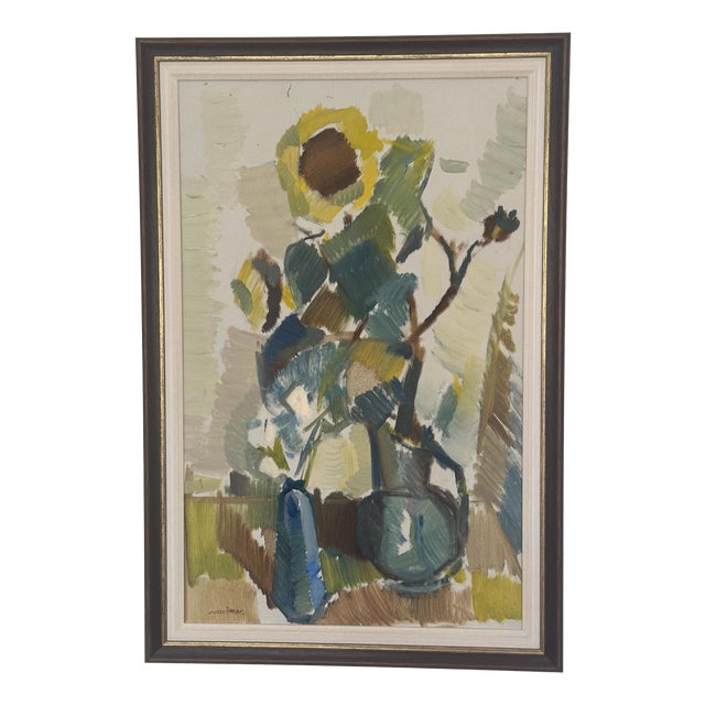Alex Öberg, Still Rhythm, 1970s, Oil on Canvas, Framed For Sale