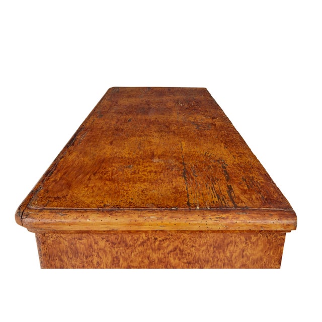 19th Century Swedish Traditional Ragwork Pine Cupboard, 1860 For Sale - Image 9 of 13