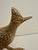 Mid-Century Modern Vintage Mid Century Brass Roadrunner Bird Sculpture For Sale - Image 3 of 12