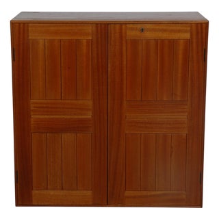 Cabinet in Mahogany from Mogens Koch, 1980s For Sale