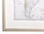 Hand colored Antique Map of South America, newly framed & matted. Museum quality matting & frame.