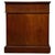 Antique English Walnut Pedestal Desk with Blue Leather Top For Sale - Image 6 of 12