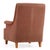 Art Deco Italian Upholstered Lounge Chair, C. 1940 For Sale - Image 3 of 7