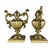 Gold Antique Gilded Vases, Set of 2 For Sale - Image 8 of 8