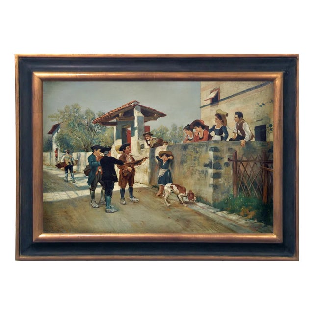 Angelo Granati, Serenade, 2005, Oil on Canvas, Framed For Sale