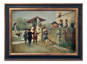 Angelo Granati, Serenade, 2005, Oil on Canvas, Framed
