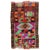 One of a kind vintage Turkish mat from the 20th century. All you got to do is Look at the colors ! Fun Rug Measures: 1'5''...