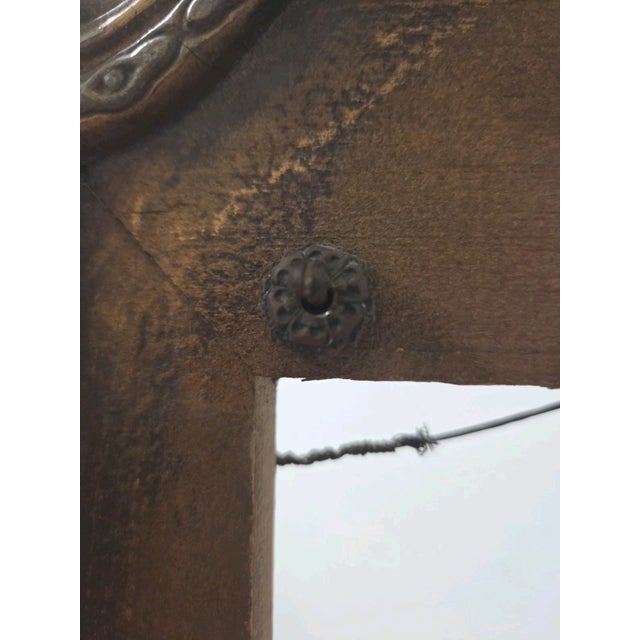Antique Victorian Compo Wood Frame 17.5x29" Overall, 12x18" Opening Ornate Crest For Sale - Image 9 of 9