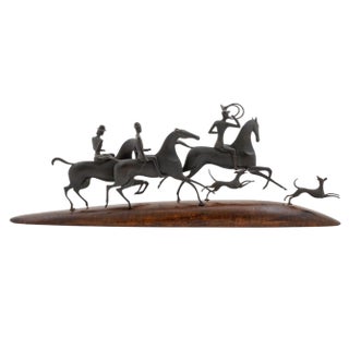 The Hunt by Franz Hagenauer for Werkstätte Hagenauer, 1937 For Sale