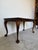 Vintage Georgian Style Carved Mahogany Wood Coffee Table With Claw Feet For Sale - Image 4 of 18