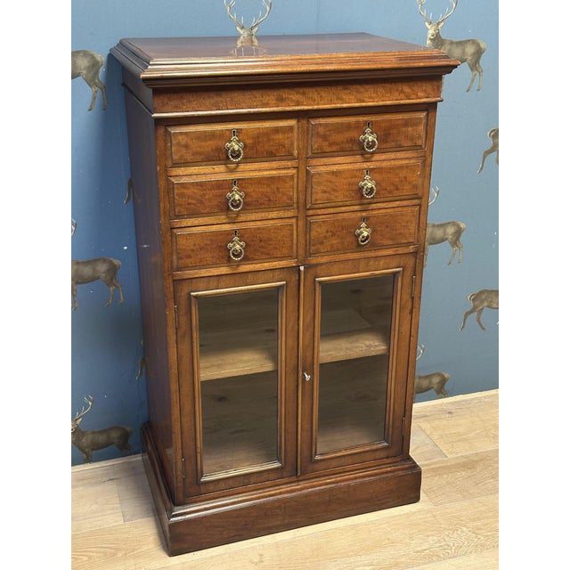 Antique Music Cabinet, 1800s For Sale - Image 10 of 10