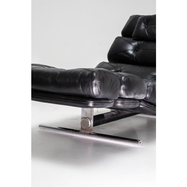 Chaise Lounge by Eric Deforce for Gervan, 1960s For Sale - Image 6 of 12