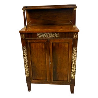 Antique Regency Mahogany Chiffonier or Side Cabinet, 1820 For Sale