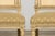 Ivory Set of Six Late 19th Century French Louis XVI Style Painted Cane Back Dining Chairs For Sale - Image 8 of 18