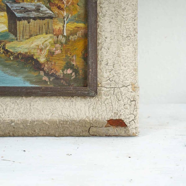 Tabarelli Oil on Panel 3D Painting, 1970s