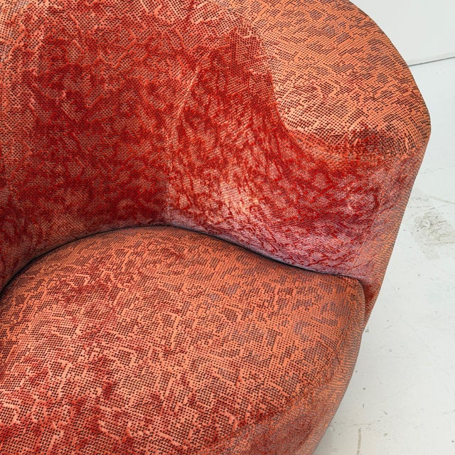 1980s Nautilus Chairs by Vladimir Kagan for Directional For Sale In Chicago - Image 6 of 9