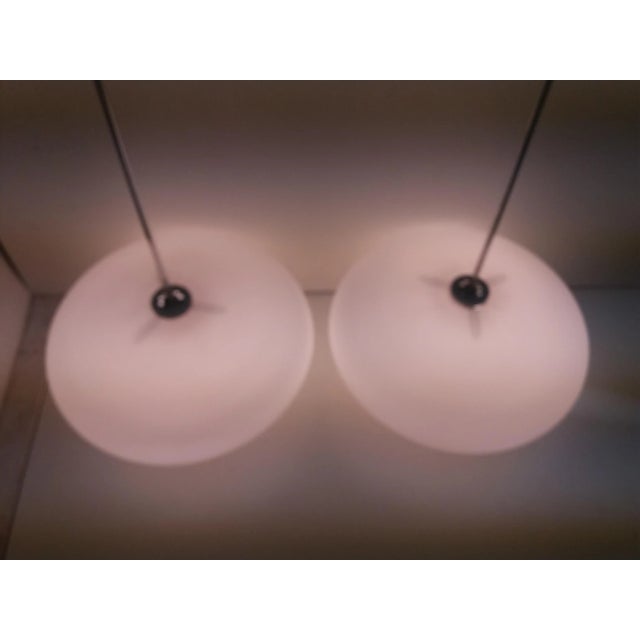 Mid-Century Modern Mid-Century Glass Pendant from Napako, 1970s For Sale - Image 3 of 11