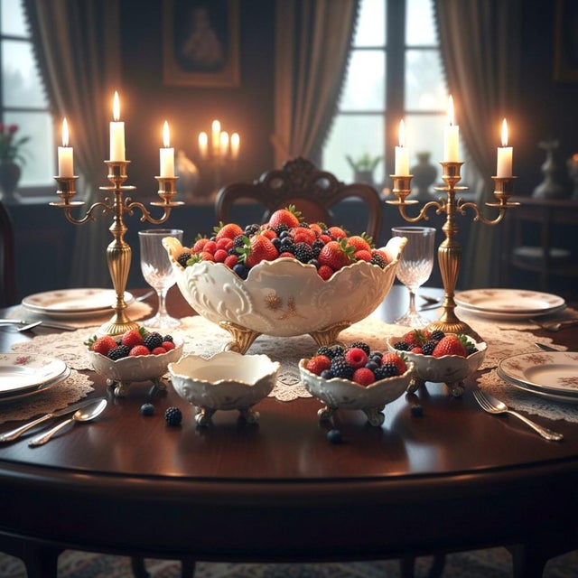 Glass Northwood Chrysanthemum Sprig Custard Glass-Uranium Glow-Berry Bowl Set-Antique For Sale - Image 7 of 12