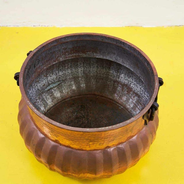 Large copper vase holder height: 36 diameter: 51 additional information style: vintage production period: 1960 – 1969...