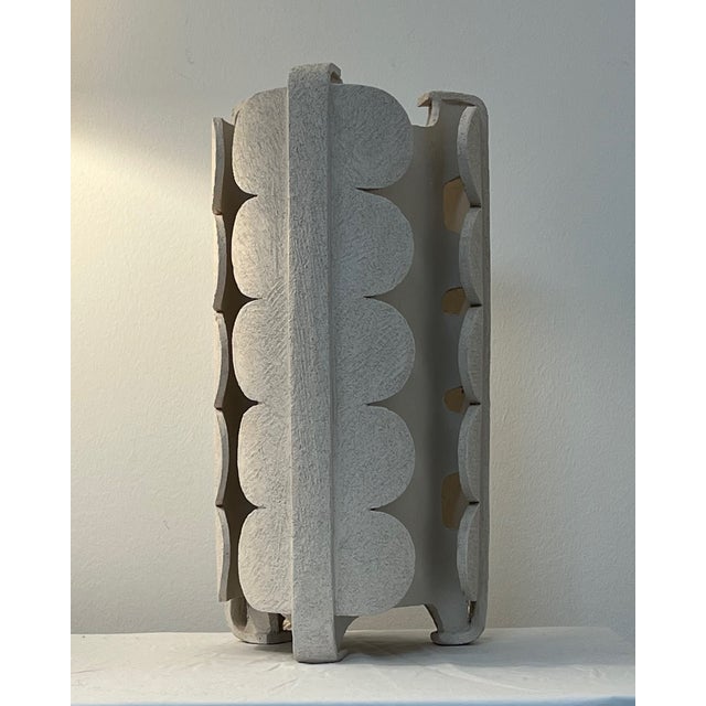 Contemporary My Stone Flower II Ceramic Table Lamp by Katia Langeard For Sale - Image 3 of 6