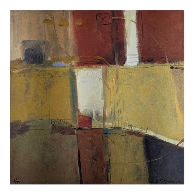 2005, Simplicity I, Abstact Iris Giclee, Ursula Brenner For Sale