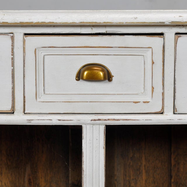 Brown Rustic White Pine Counter, 1900 For Sale - Image 8 of 12