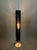 Black Tony Paul Style California Modern Black Wicker Cylinder Floor Lamp, 1950s For Sale - Image 8 of 10
