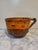 Mid Century Modern California USA Pottery Planter. Ceramics Brown Orange Drip Glaze Great color combo on this piece, looks...