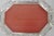 Metal Vintage Victorian Melamine & Silver Plated Faux Wood Bar Liquor Serving Tray For Sale - Image 7 of 10