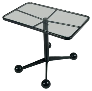 Vintage Rolling Side Table from Allegri Arredamenti Parma, 1980s