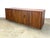 Brown 1960s Mid Century Modern Tambour Door Walnut Credenza / Media Cabinet / Bar Cabinet For Sale - Image 8 of 12