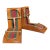 1970s Gucci Gold Plated Snaffle Bit Leather Bookends - A Pair For Sale