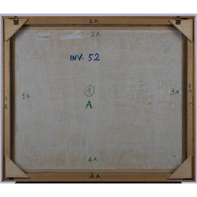 Contemporary Leo Guida, Island, 1992, Oil Painting on Wood For Sale - Image 3 of 4