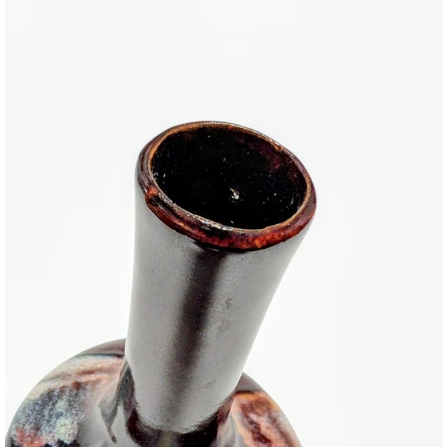 Antique Qing Dynasty Yao Bian Flambe Glazed Oxblood Red Vase For Sale In Boston - Image 6 of 11