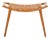 Stool in Oak and Woven Cane attributed to Hans Wegner, 1954 For Sale
