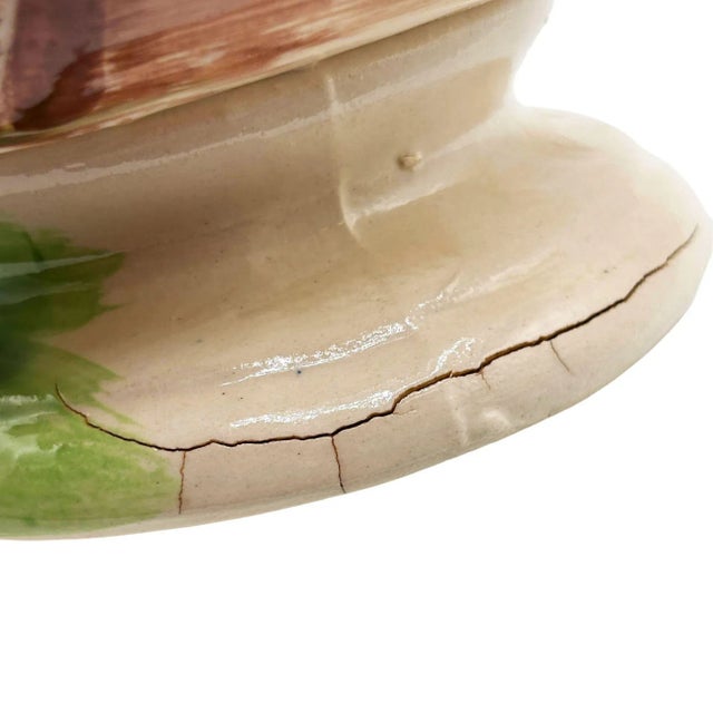 1950s Hand Painted Harveys Casino Lake Tahoe Hula Scorpion Tiki Mug Bowl For Sale - Image 9 of 9